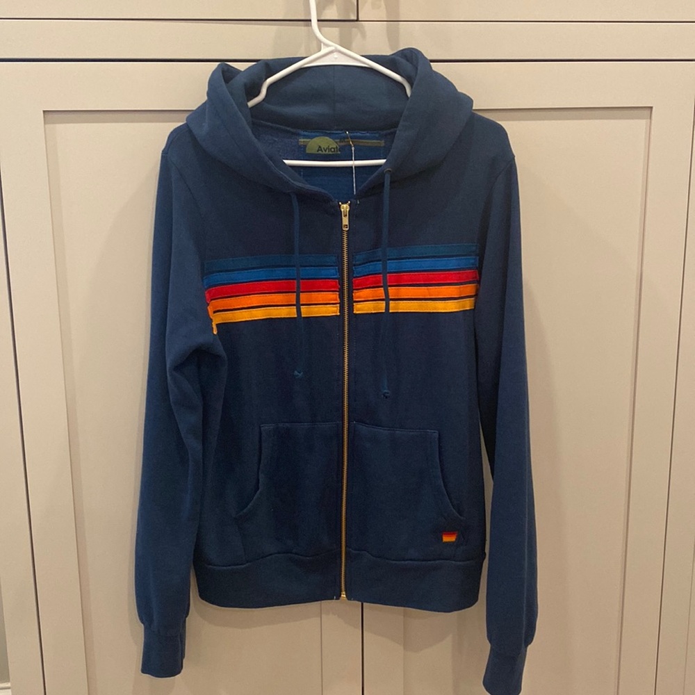 Aviator Nation full zip hoodie NWT